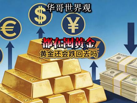 美元和黄金同时涨,黄金还会跌回去吗?#黄金价格 #黄金 #黄金走势 #硬通货 #资产配置