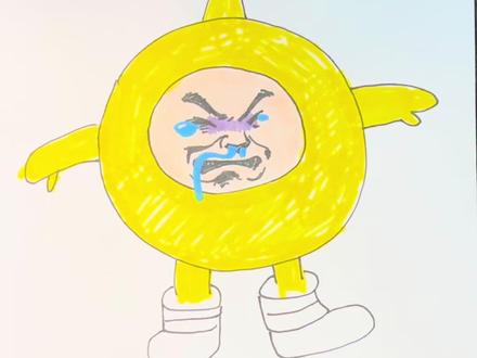 教您画一个直击灵魂的蛋小黄#简笔画的日常 #创作者中心 #创作灵感 #绝望的蛋小黄 #蛋仔派对