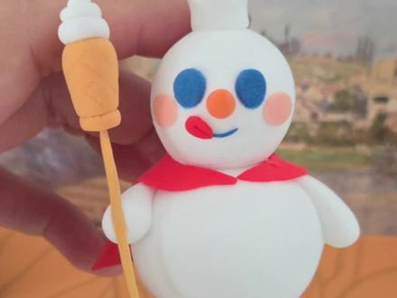 捕捉雪王指南☃️粘土教程
#粘土 #超轻粘土 #手工 #雪王