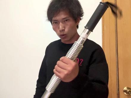 一口气1000个60Kg臂力棒#挑战 #60Kg臂力棒挑战 #自律