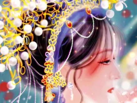 版绘一个戏曲风小姐姐#版绘 #伯虎说 #改画