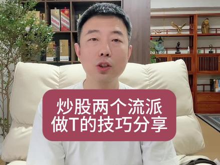 炒股两个流派,做T的技巧分享 #财经 #投资 #炒股