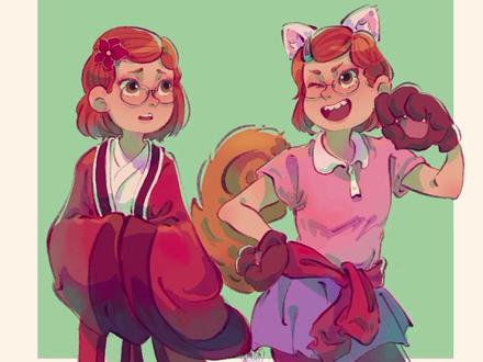 画个青春变形记的美美
#绘画 #procreate绘画 #皮克斯 #迪士尼 #青春变形记