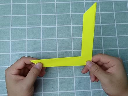 经典回旋镖折纸教程,真的能飞回来