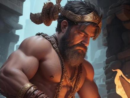 希腊神话火神赫淮斯托斯