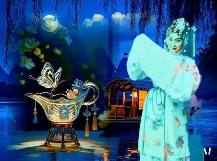 “豫剧十八兰”之李兰菊上世纪五十年代常派《游龟山》“藏舟”