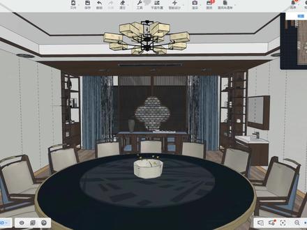 在酷家乐中如何做木格栅花格的建模呢?这个简单的小技巧你一定要知晓!#新中式 #全屋定制 #室内设计