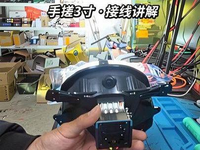 小牛老款n系列手搓3寸透镜大灯教程!详细接线讲解!#小牛透镜大灯 #小牛从天而降大灯