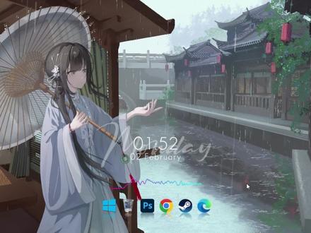 Wallpaper 壁纸安装超简单教程 #wallpaper动态壁纸 #桌面美化 #电脑教程