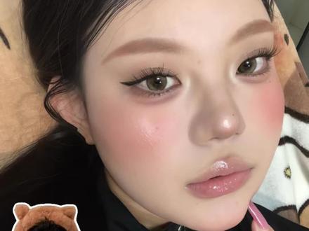 ✨方圆脸日常可以化的轻亚裔妆容~ #美妆 #新手化妆教程 #化妆分享 #妆容教程 #美妆百万新星计划