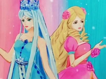 爸爸三秒画的冰公主和灵公主VS
我画的#叶罗丽精灵梦 #冰公主 #灵公主 @DOU+小助手 @抖音小助手