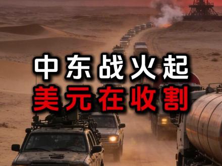 中东战火起,美元在收割 #宏观经济 #趋势分析 #经济