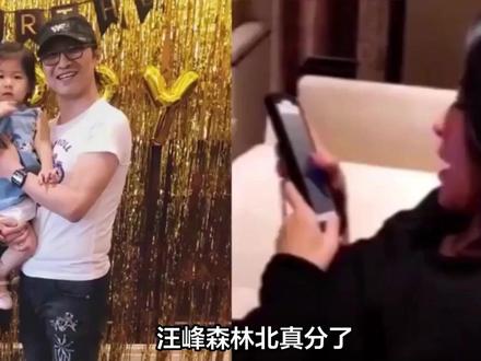 汪峰森林北真分了?女方回应堪比教科书!网友感叹比章子怡段位高