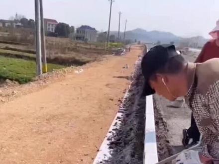 工程人要知道的路沿石铺装小窍门,建议点赞收藏#工程人 #路沿石 #石材加工
