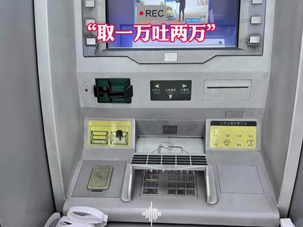 “取款机取一万吐两万”,家人们遇到这种情况应该怎么办?