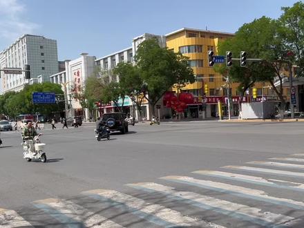 青城交警电动自行车整治现场五