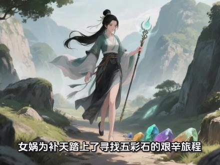四年级女娲补天#女娲寻石的过程续写
