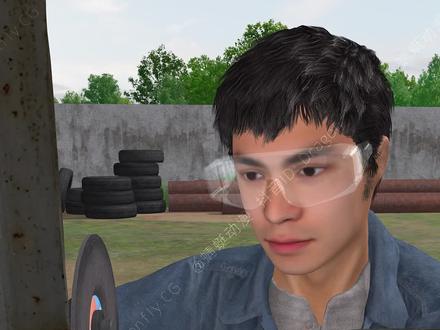 血的教训:角磨机不带罩! #角磨机保护罩