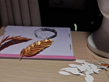 教程来啦,我的天啊...出乎意料的长...我不行了#教程分享 #桂冠 #手工 #diy