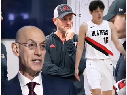 杨瀚森得到NBA官方肯定#杨瀚森 #开拓者 #斯普利特
