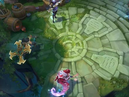 北极星守望者 佐伊 红白炫彩特效鉴赏 #游戏日常 #英雄联盟lol #暮光星灵