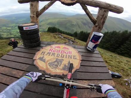 2018#Redbull Hard line红牛坠山赛 赛冠军Gee Atherton获胜第一视角