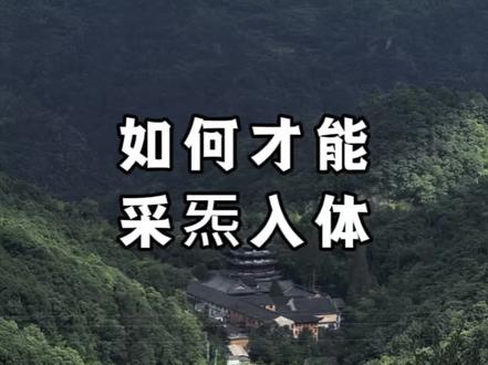 如何才能采炁入体 #炁#采炁#练炁#先天一炁#如何练炁