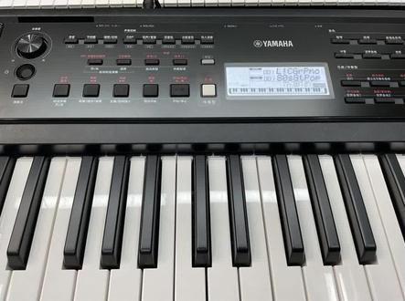 雅马哈psr-E383力度键设置