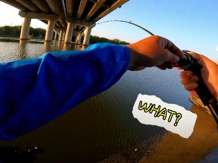 出线太爽!20秒怒拨大翘嘴#路亚 #野钓