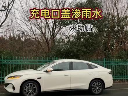 你们的盖子也这样吗?怎么解决的?#比亚迪 #海豹06dmi #新手开车 #用车知识