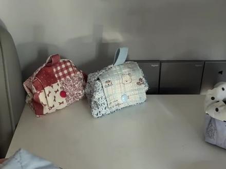 手作vlog/做一个软乎乎的笔袋~#手作diy #笔袋 #手工缝制 #笔袋制作 #手作