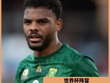 南非国家队公布了出征美加墨世界杯的最终26人大名单阵容。由英超前锋福斯特领衔7名欧美联赛球员入选,全队总身价约4500万欧元。#南非队 #韩国队 #世界杯 #墨西哥队