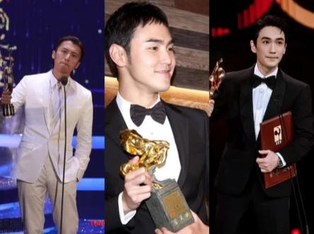 “三金”终于凑齐了三位80后影帝!寸头是标配吧#娱乐每日播报 #娱乐 #实力派演员