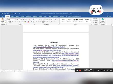 快速设置引用列表排版!首字母排序、行间距、悬挂缩进👌#word #干货 #留学生 #论文 #排版