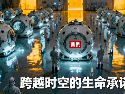 中国首例冷冻人8年后现状,八年等待与生命延续的科学探索。 #中国首例冷冻人展文莲 #液氮冷冻#中国首例冷冻人8年后怎么样了