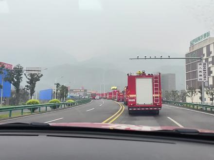 即是结束又是新的开始#周公山隧道 #消防宣传月