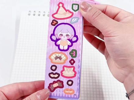 公主换装贴纸 个位数就能到手100张公主换装贴纸的快乐,谁懂呀~#公主换装贴纸#卡通贴纸#儿童玩具#手账贴纸#贴纸