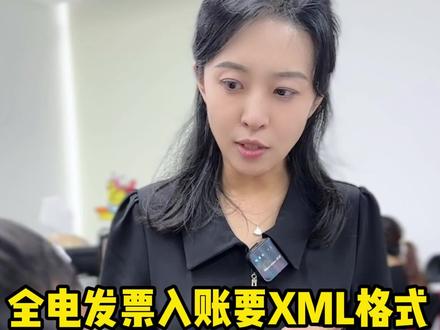 #全电发票 #全电发票开具 #全电发票如何入账 #发票管理 #电子发票 哪个会计还不知道全电发票入账必须要XML格式,PDF不行❌