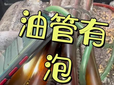 长期窜气导致柴油变黑 会损坏喷油器#长春曲明亮解放汽车维修