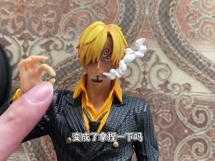 拼多多3.6元买的gk山治开箱#潮玩 #海贼王