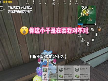 今天主打一个嘴碎#和平精英 #游戏日常 #神之