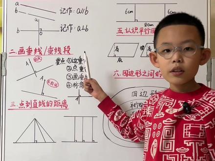 平行四边形和梯形考点梳理,期末复习,跟着思维导图一起查漏补缺吧!#期末复习 #考点梳理 #平行四边形与梯形 #四年级数学知识点