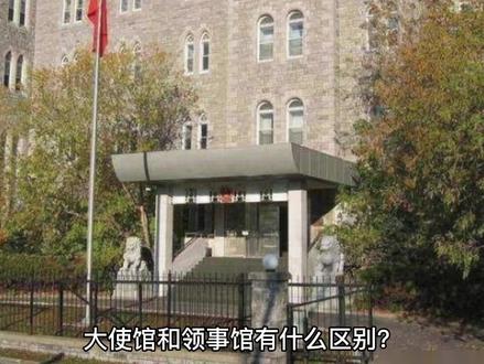 大使馆和领事馆有什么区别? #涨知识 #看世界