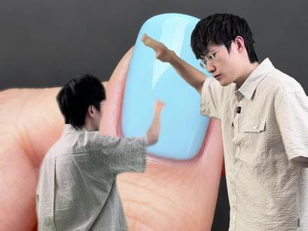 美甲的蓝色你知道几种 #美业 #护肤