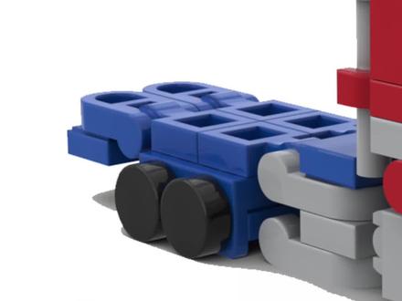 #乐高 #变形金刚 G1动画版本 #擎天柱 #MOC 变形展示,拼搭教程