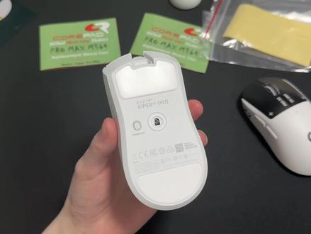 毒4直接无敌!毒蝰V4Pro核派Promax脚贴体验!完全改善吞微调情况,极致跟手细腻,新老批次核派Promax对比评测!【脚贴在LYB外设自费购买】#核派 #核派promax #毒蝰v4pro