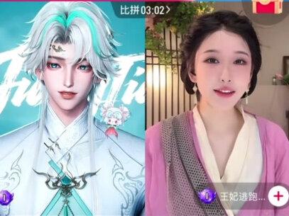 添添感冒脑子慢半拍,被调戏的笑死了😂@𝑇.姜添ᴶᵀ(古风大电人已上线) #姜添 #姜添二创 #听潮阁姜添 #听潮阁