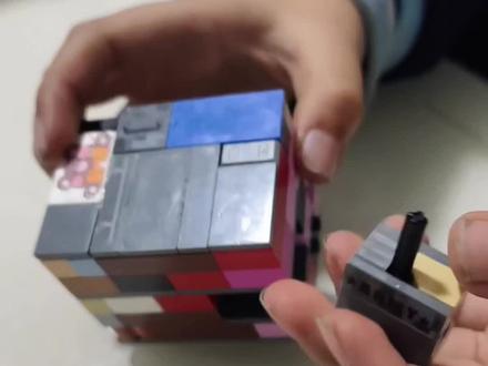 #谁还没个隐藏技能 #乐高积木 孩子自己拼的解密箱!