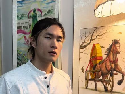 谁刷到,谁“马上有钱”! #木之吟 #马拉个币 #手绘插画 #艺术 #插画师