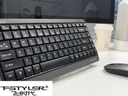 出差党福音,双飞燕飞时代FG1120无线简约键鼠套装#出差旅行必备 #双飞燕键鼠